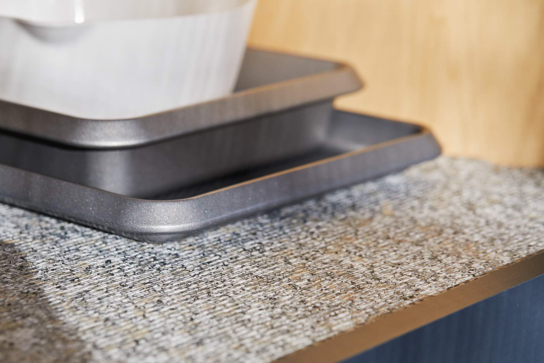 Duck Duck - 282028 Smooth Top EasyLiner, 12-inch x 10 Feet, Grey Granite