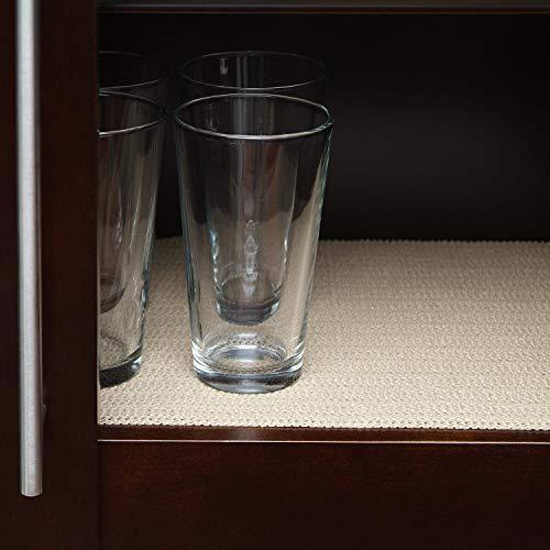 Con-Tact Brand Con-Tact Brand Grip Shelf Liner - Non-Adhesive Drawer Liner | Multi-Purpose Easy-Use Design| Thick & Durable Protection | 20\" x 5\', Pack of 1 Roll, Taupe