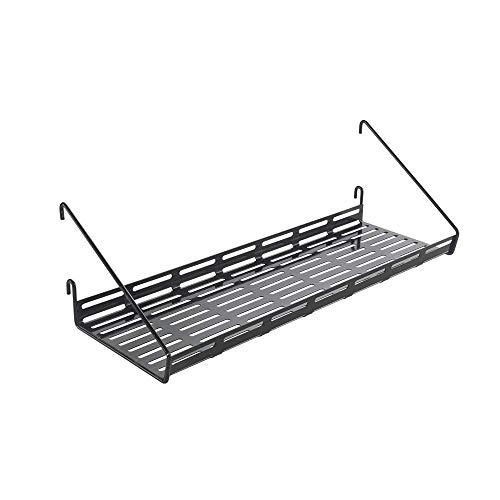 Metaltex USA Metaltex Shelf for Wall Grille, Black, 45x15x12 cm