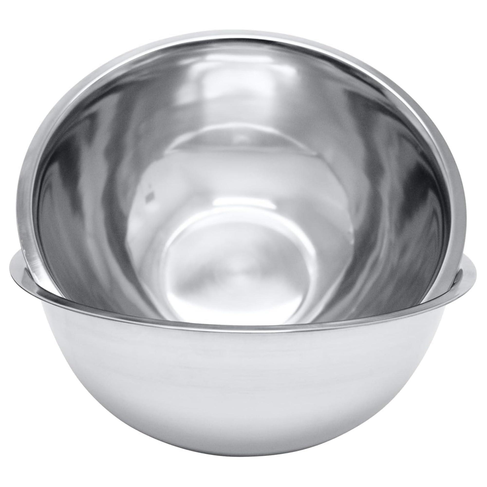 Fonteme Fonteme Stainless Steel Mixing Bowl Set - 3 Piece | 3 QT | 4 QT | 5 QT