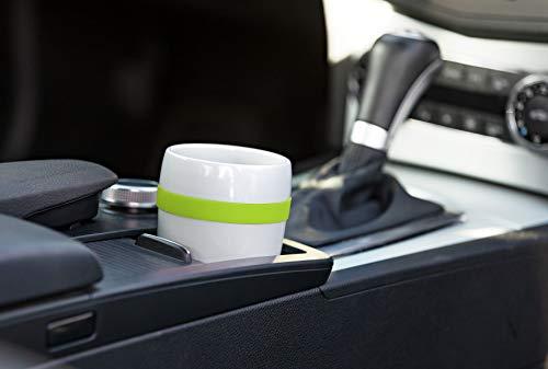 EMSA EMSA Travel Cup Ceramic N2060200, Silicone, Green, 11.2 cm