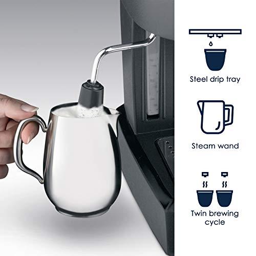 De'Longhi DeLonghi EC155 15 Bar Espresso and Cappuccino Machine, Black