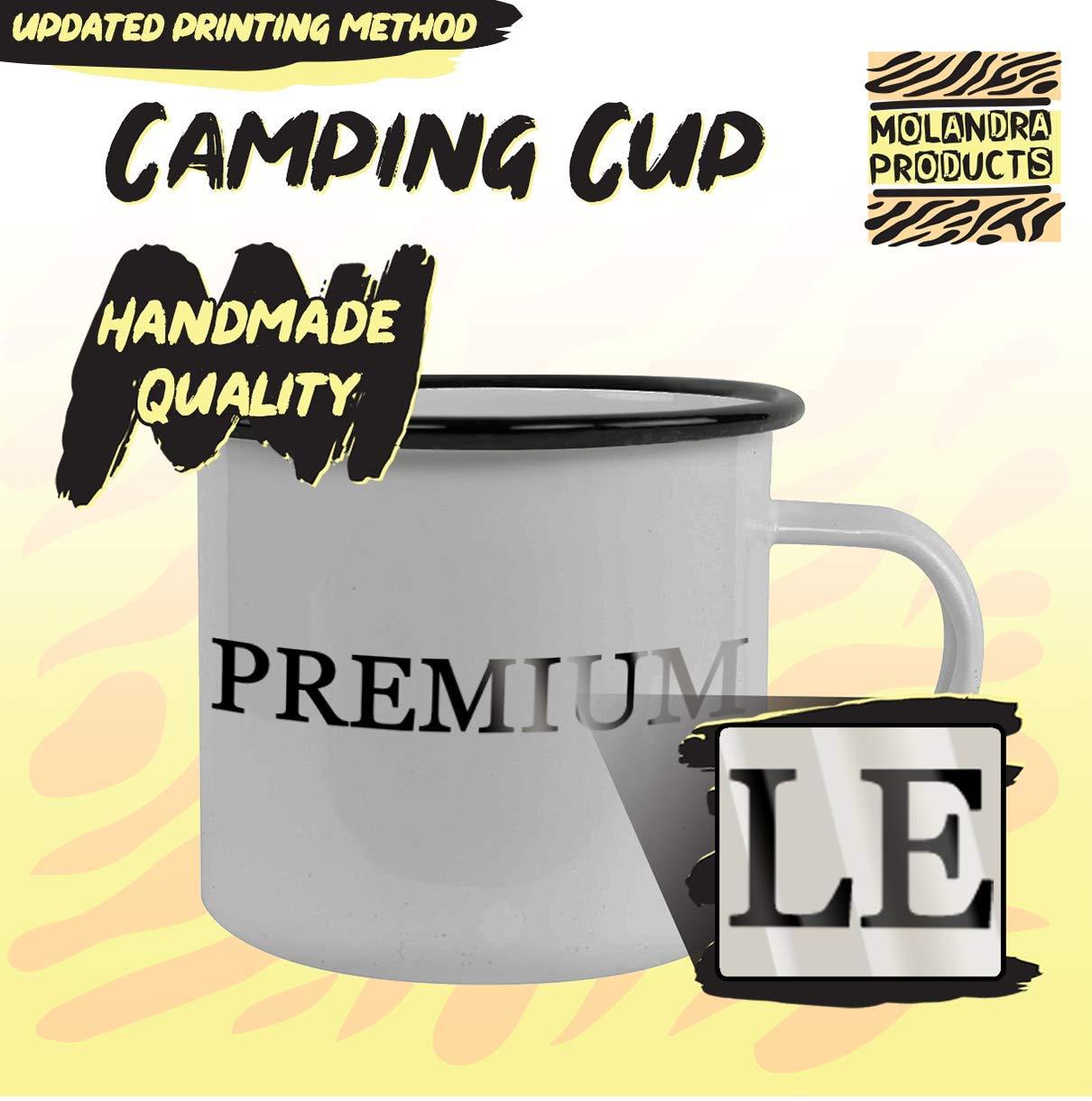 Molandra Products got stubbiness? - 12oz Camping Mug Stainless Steel, Black