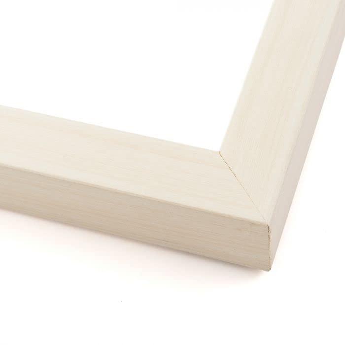 CountryArtHouse White Wash 30x30 Large Shadow Box Display Wooden Frame with Black Acid-Free Backing UV Acrylic & Hanging Hardware - with 3/4\" Usable Depth - Great Baseball Jersey Frame Display Case Shadowbox