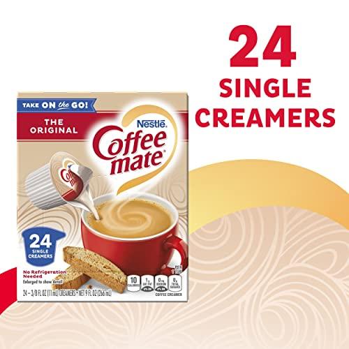 Coffee mate Nestle Coffee mate Original Liquid Coffee Creamer Singles, 24 Count