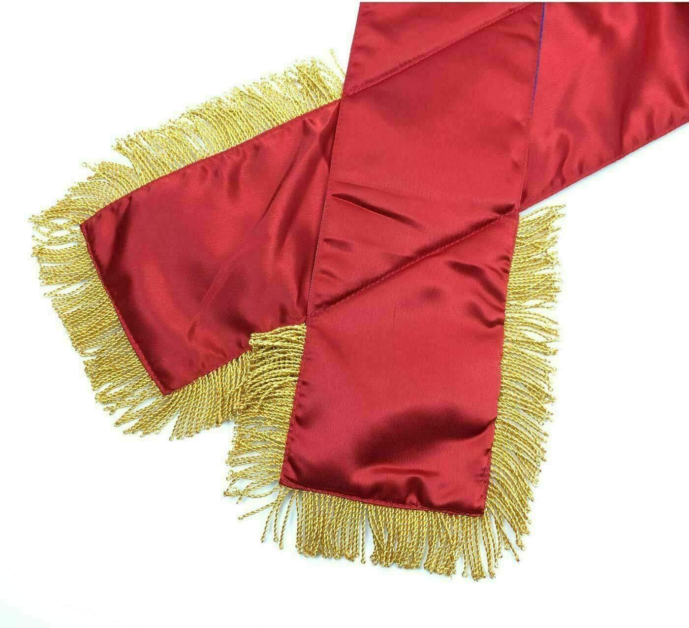 Ayaan Products Ayaan Products Masonic Order Eastern Star Sash, OES SASHES, MASONIC SASHES, 5 Pieces Set