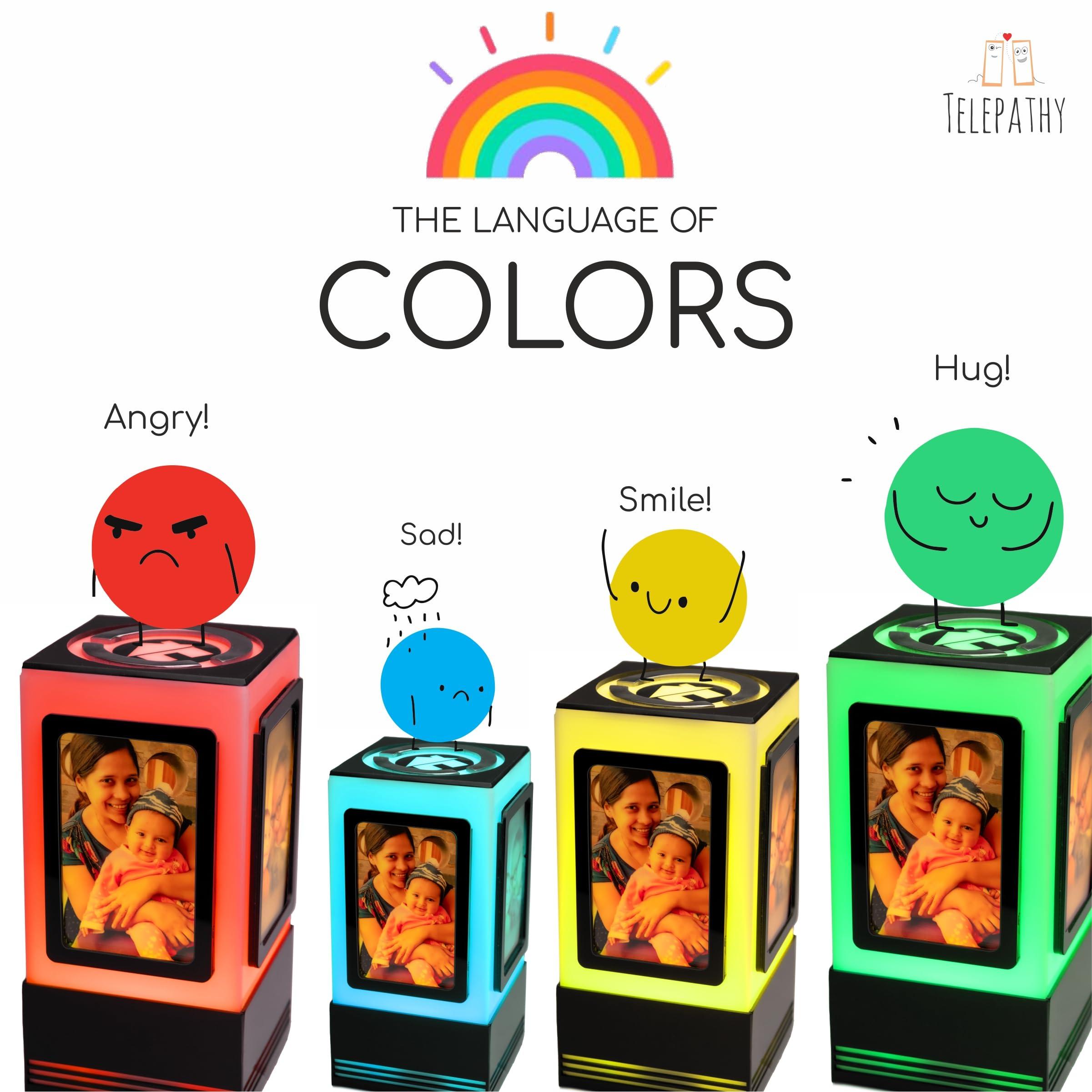 ZOCI VOCI ZOCI VOCI Telepathy Friendship Lamp Long Distance Touch Lamp - Wi-Fi Lights for Long Distance Relationships, Family & Friends Staying Apart (Photo)