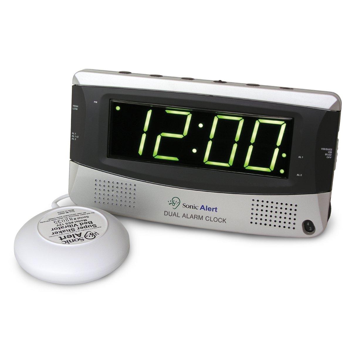 Sonic Bomb Sonic Bomb - Dual Alarm Clock W/ Bed Shaker \"Product Category: Audio/Video/Electronics/General Electronics\"