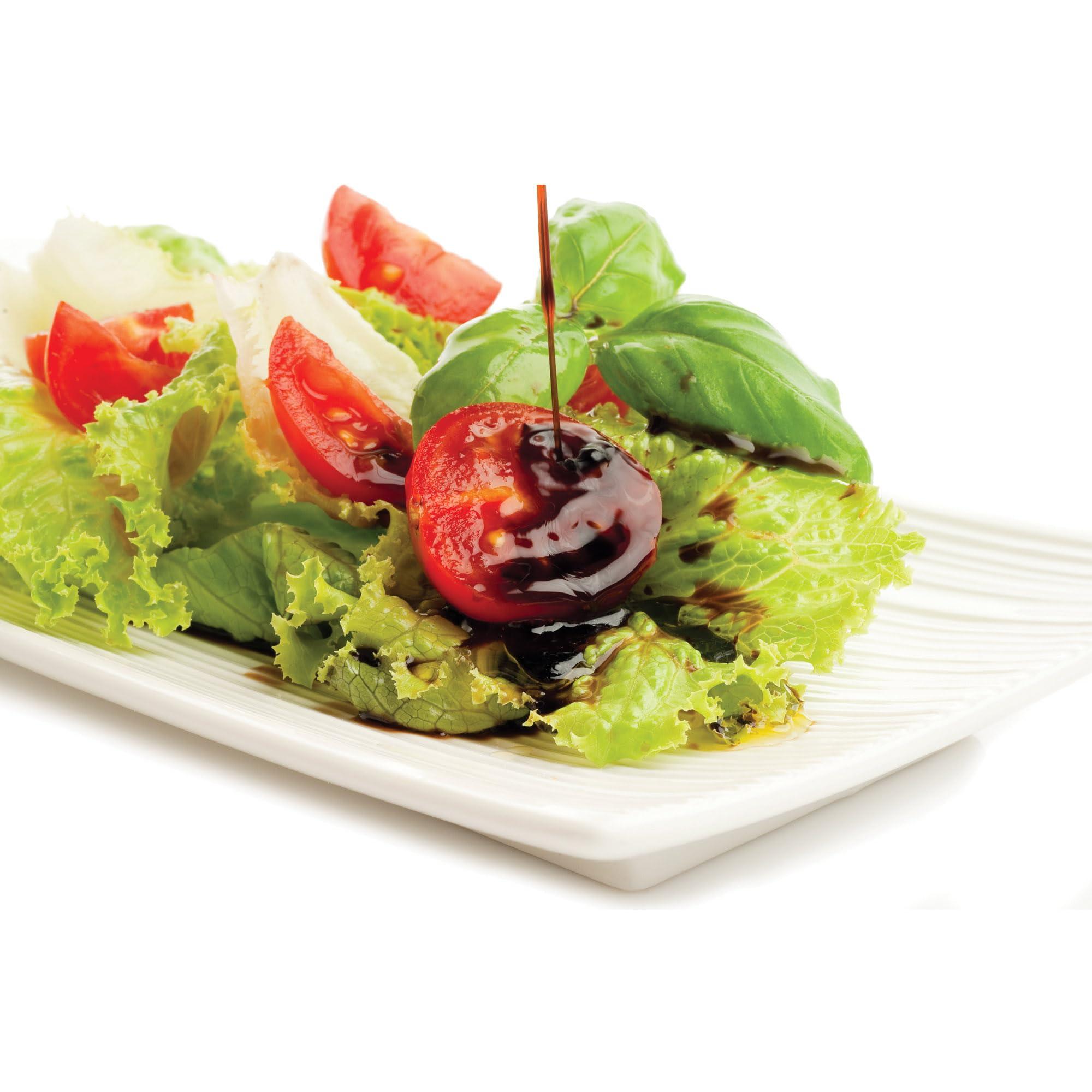 Kolder Kolder Salad Dressing Bottle, Glass, 13-Ounce, Made in the USA, white