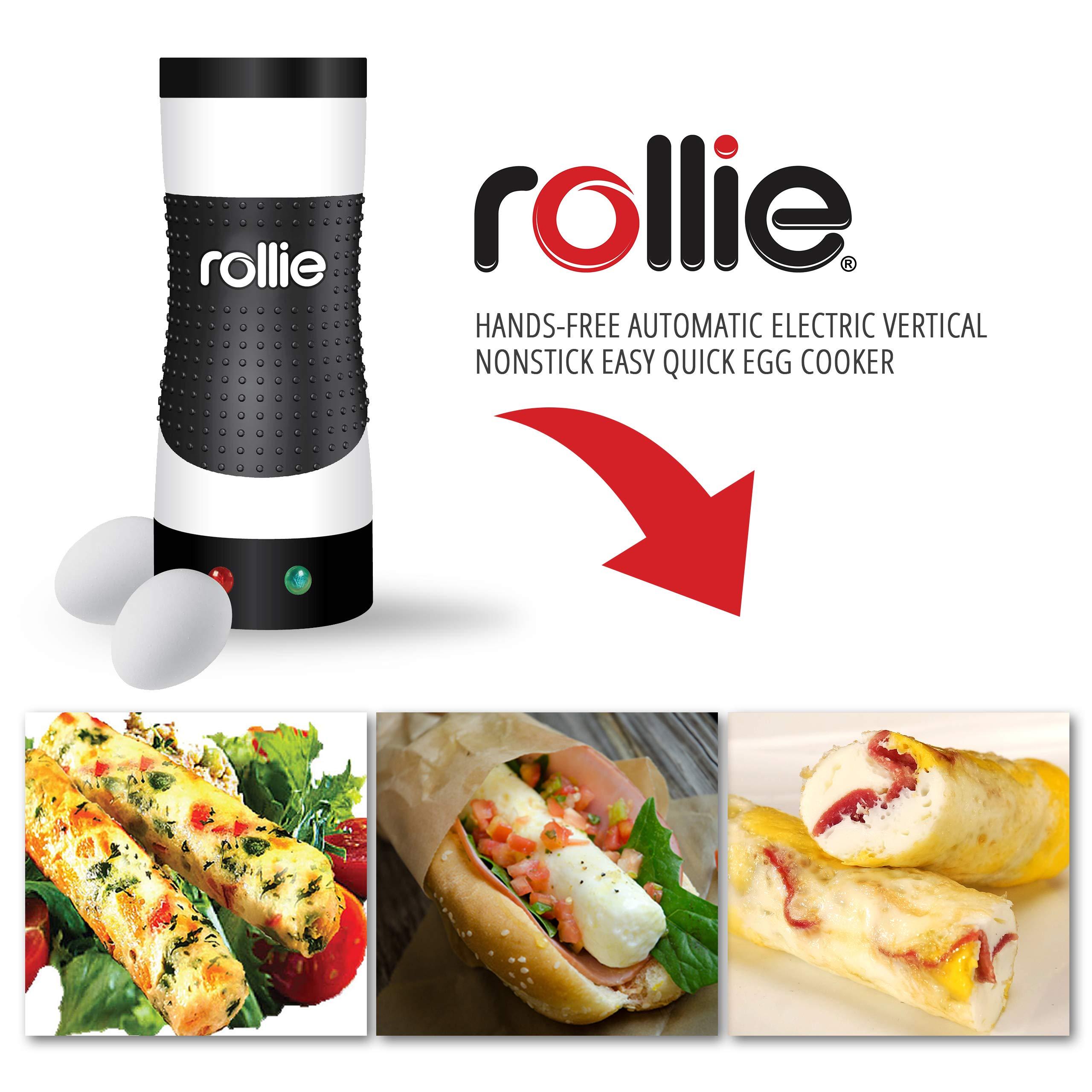 Rollie Rollie Hands-Free Automatic Electric Vertical Nonstick Easy Quick Egg Cooker