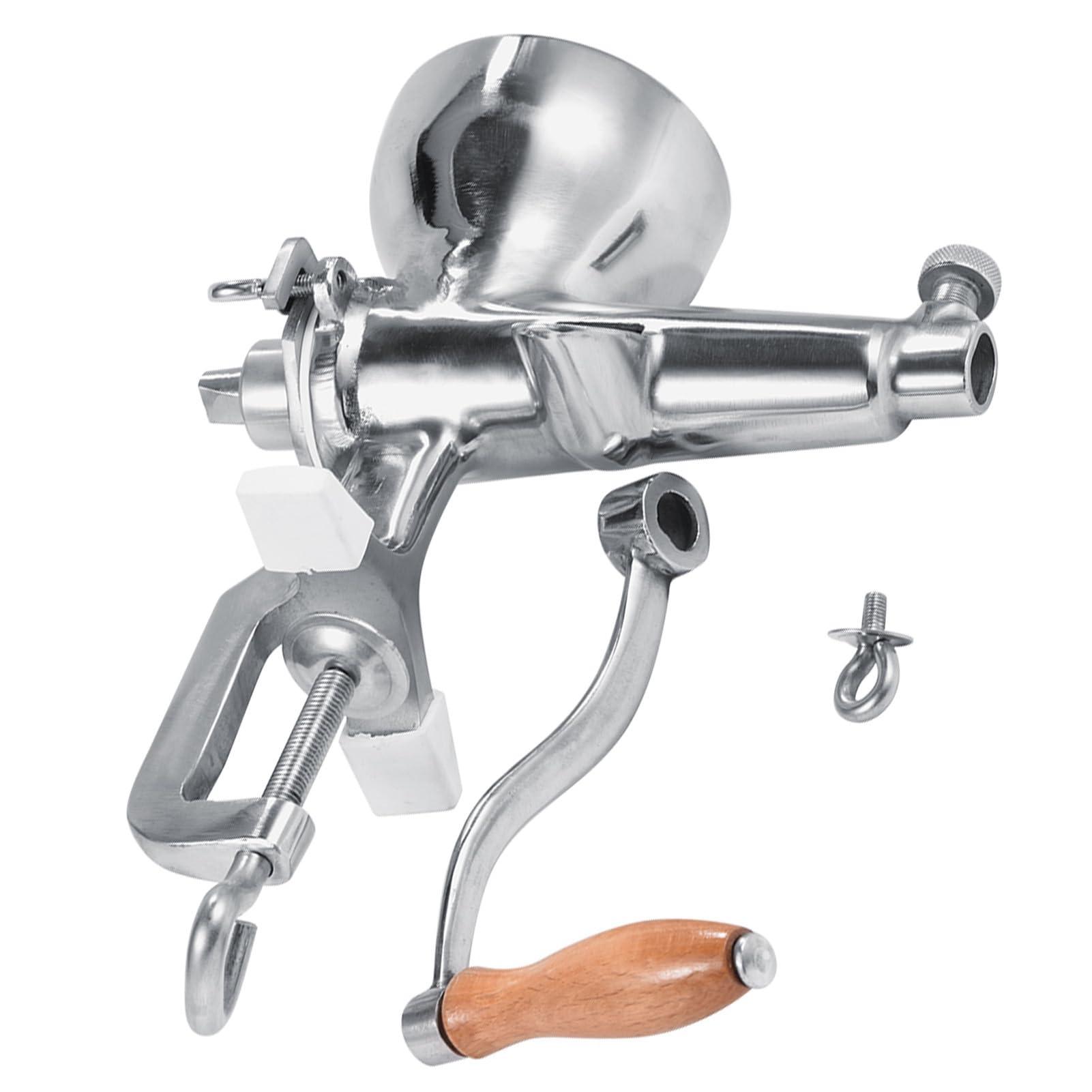 flexman FLEXMAN Stainless Steel Wheat Grass, Wheatgrass Manual Hand Juicer Health Juice Extractor Tool for Grass, Fruit, Vegetables