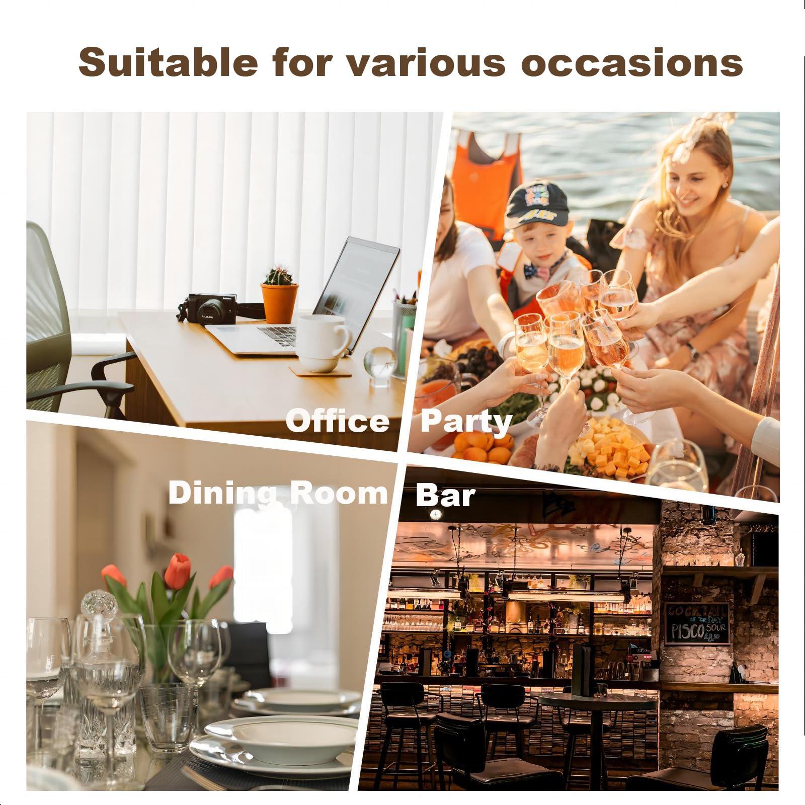 EQUALDEEP EQUALDEEP Colored Large Footed Tulip Glass Dessert Bowls Set, 10 Oz Vintage Ice Cream Glass Bowls, Small Bowls Snack Cups for Holiday Party Home Bar Office Christmas Dining Room (Blue,Eye Pattern)