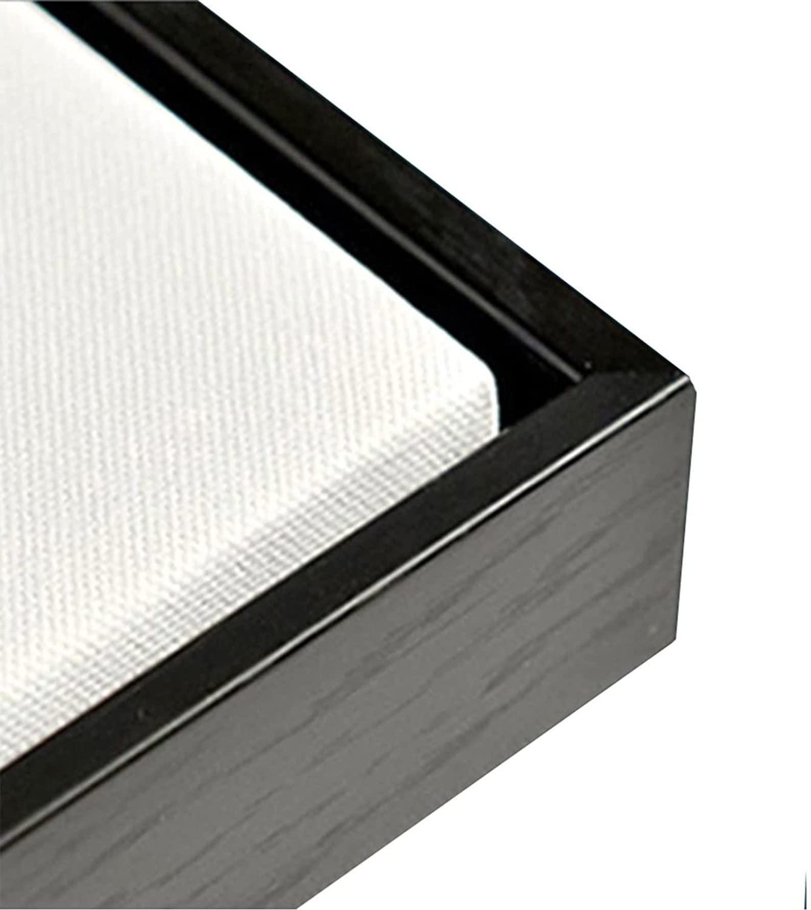 BOHU ARTS Jackson Pollock Painting Abstract Wall Art Summertime Framed Canvas Art For Bedroom Livingroom Office