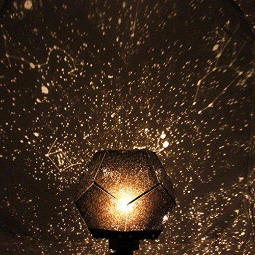 Feamos Feamos Starry Sky Projector LED Universe Night Light 12 Constellation Table Lamp for Bedroom Living Room Gift