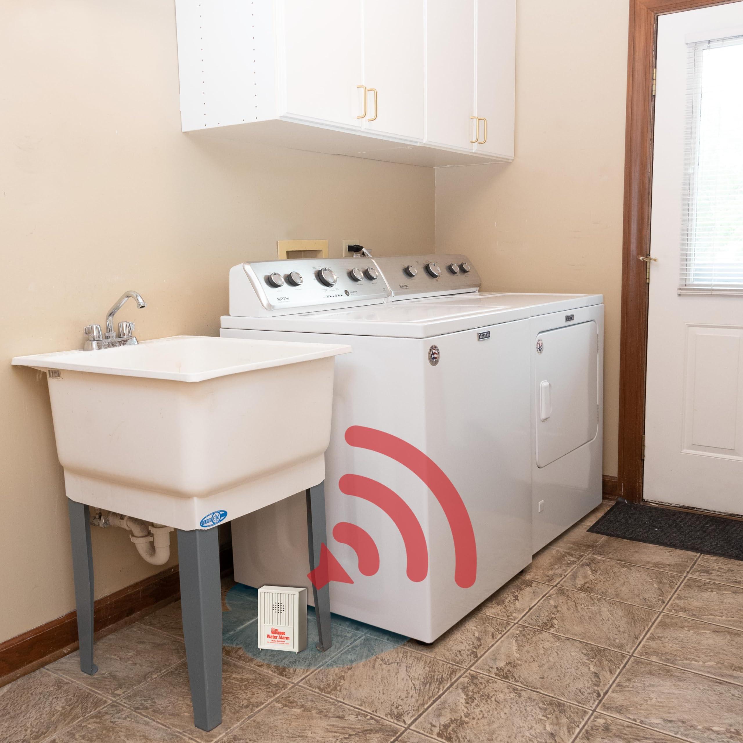 THE BASEMENT WATCHDOG THE BASEMENT WATCHDOG Model BWD-HWA 110 dB Battery Operated Water Alarm