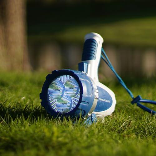 GOODSMANN GOODSMANN Rechargeable Spotlight Waterproof LED Flashlight 3000 Lumen Submersible Searchlight with USB Adapter Car Charger 9924-H101-01