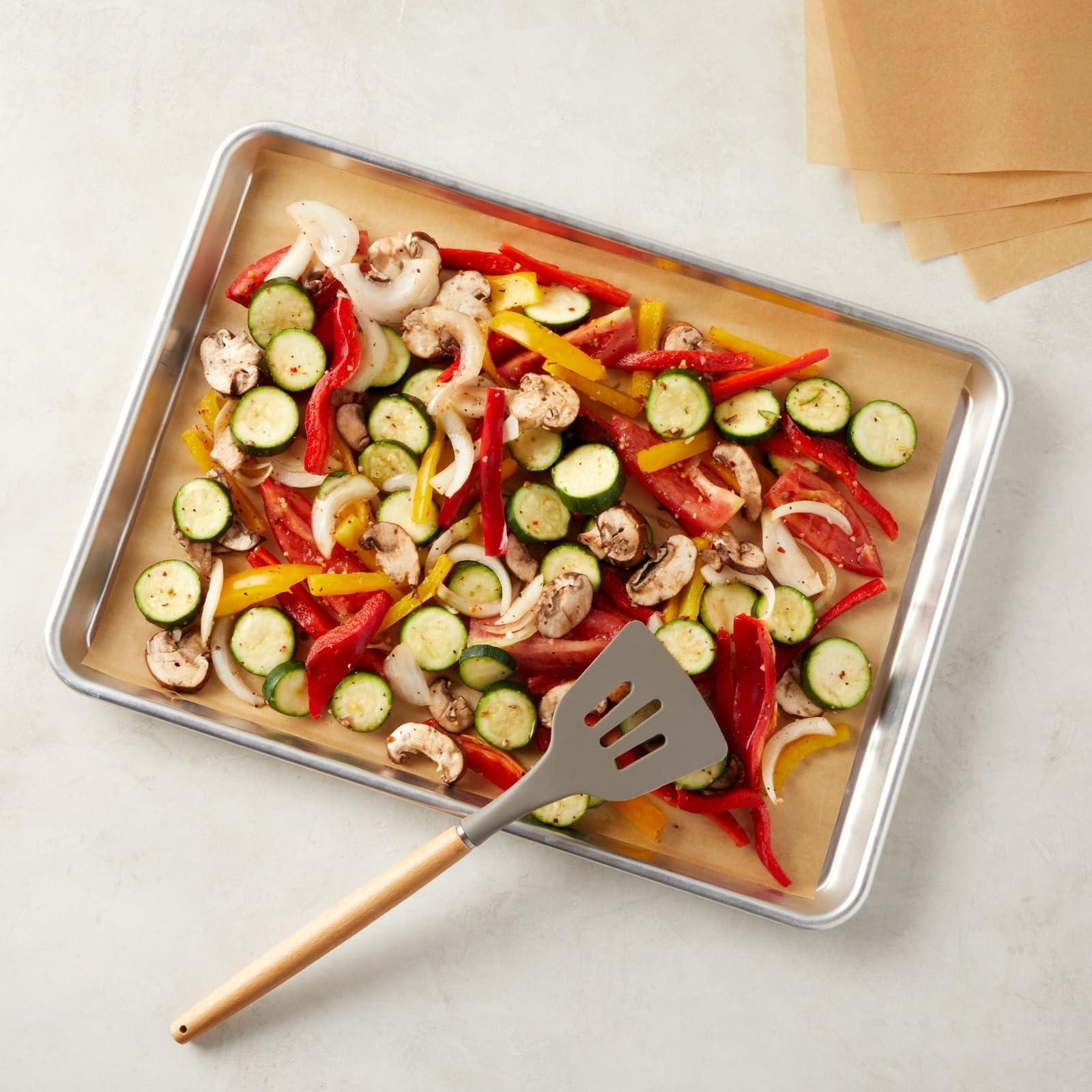 Juvale Juvale Precut Parchment Paper Sheets 12 x 16 inches, Unbleached Brown Nonstick Liners for Half Sheet Pan for Baking, Cooking, Grilling, Air Fryer, Steaming, and Wrapping Food, Heavy Duty - 200-Pack