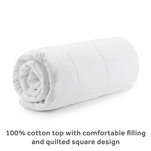 Sunbeam Sunbeam Premium Quilted Electric Heated Mattress Pad, 60\" x 80\", 12 Heat Settings, 12-Hour Auto Shut-Off, Machine Washable, Extra-Soft, White