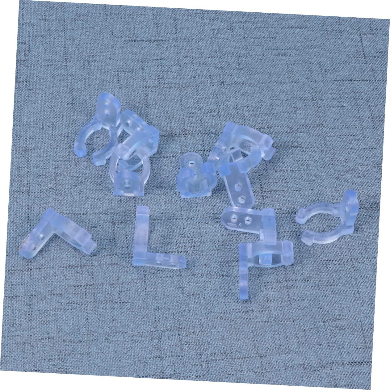 GLEAVI GLEAVI LED Rope Light Clips LED Light Base Buckle Rope Rope Card Code Rope Light Mounting Clips Accessories Rope Light Outdoor Light Clips Rope Lights LED Rope Light Holder