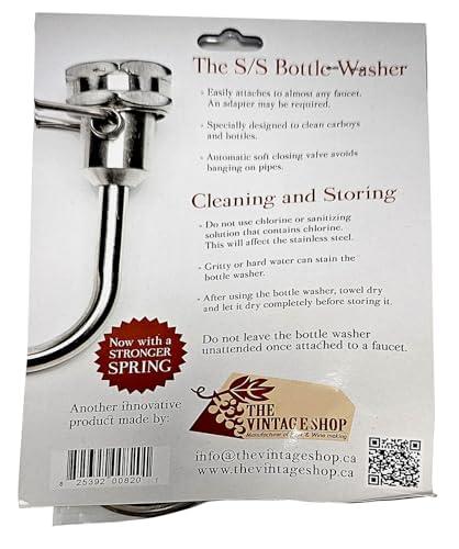 Krome Faucet Jet Carboy and Beer Bottle Washer