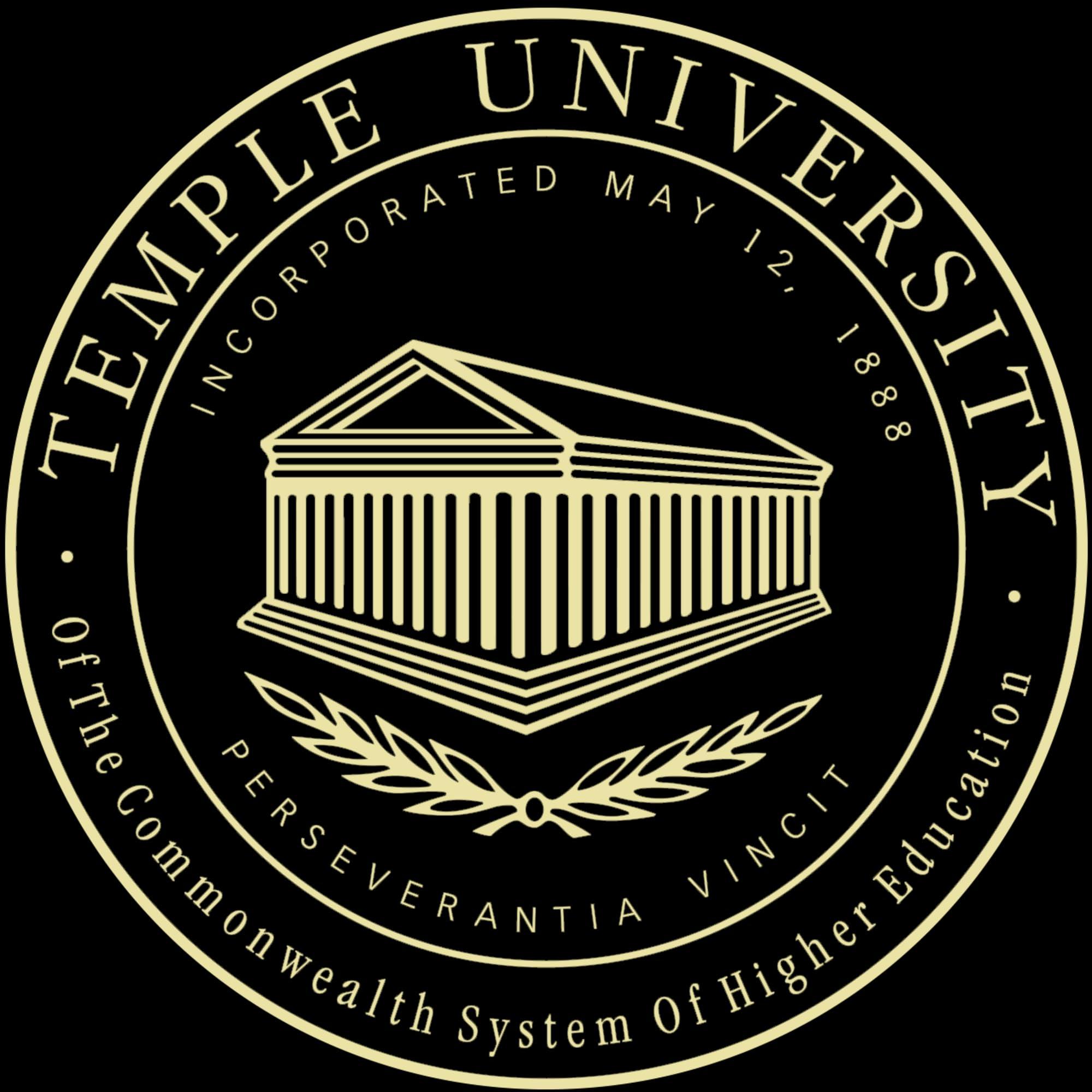 Framerly Framerly - Temple University College of Health Professions & Social Work 14\" W X 11\" H Diploma Frame - Fits Associate\'s, Bachelor\'s, Master\'s and Phd (Awarded 2009-2023) - Gold Embossed Diploma Frame