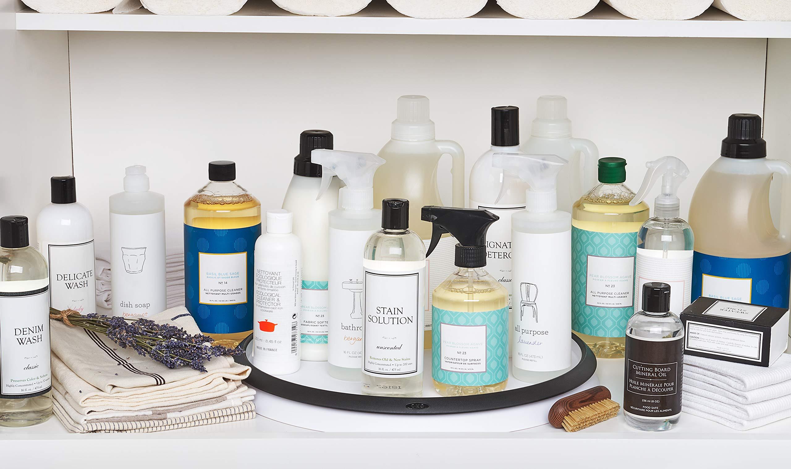 OXO OXO Good Grips Lazy Susan Turntable, 16-Inch,White (Pack of 2)