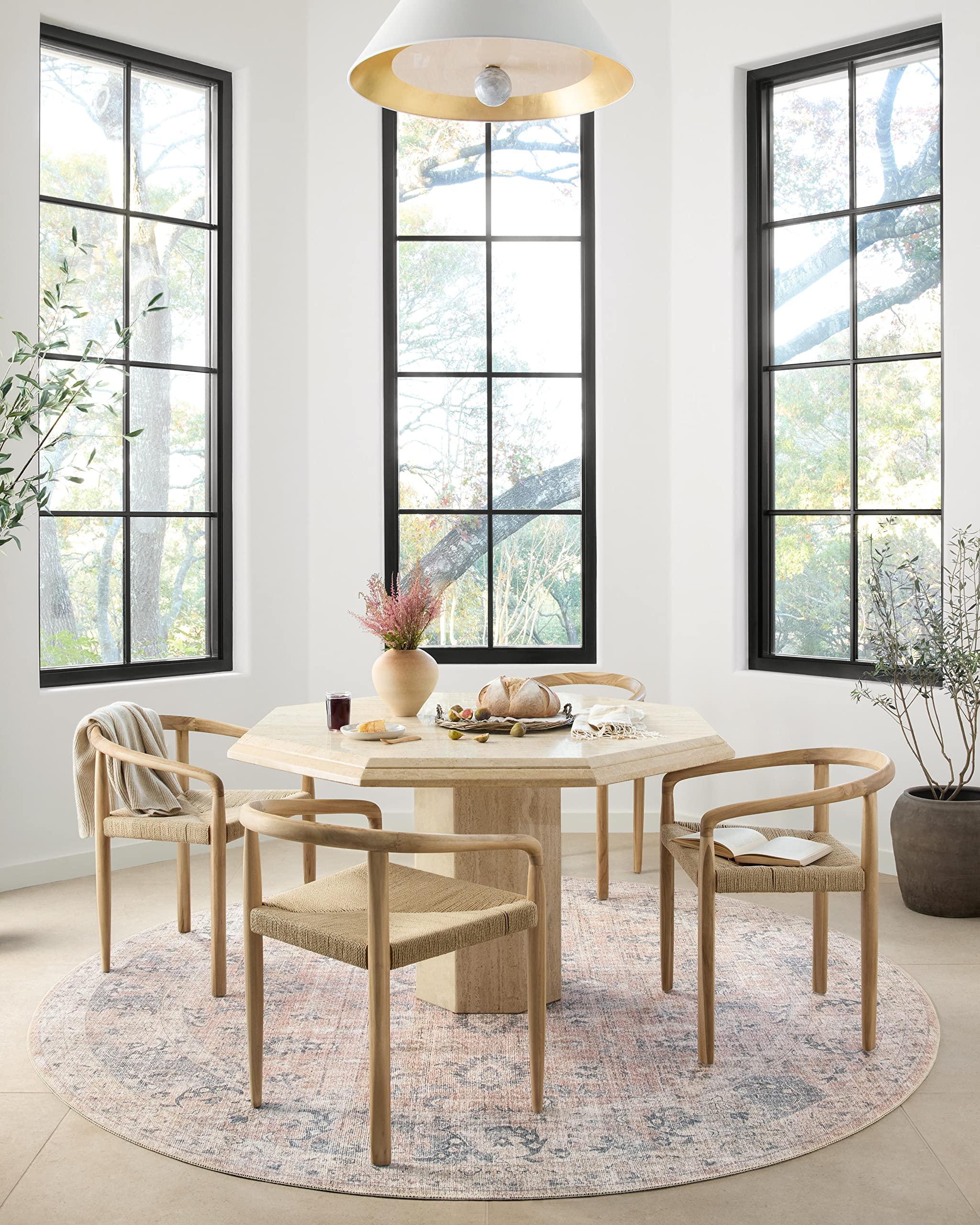 Loloi II Loloi II Skye Collection SKY-01 Blush/Grey 2'-6" x 12'-0" Runner Rug