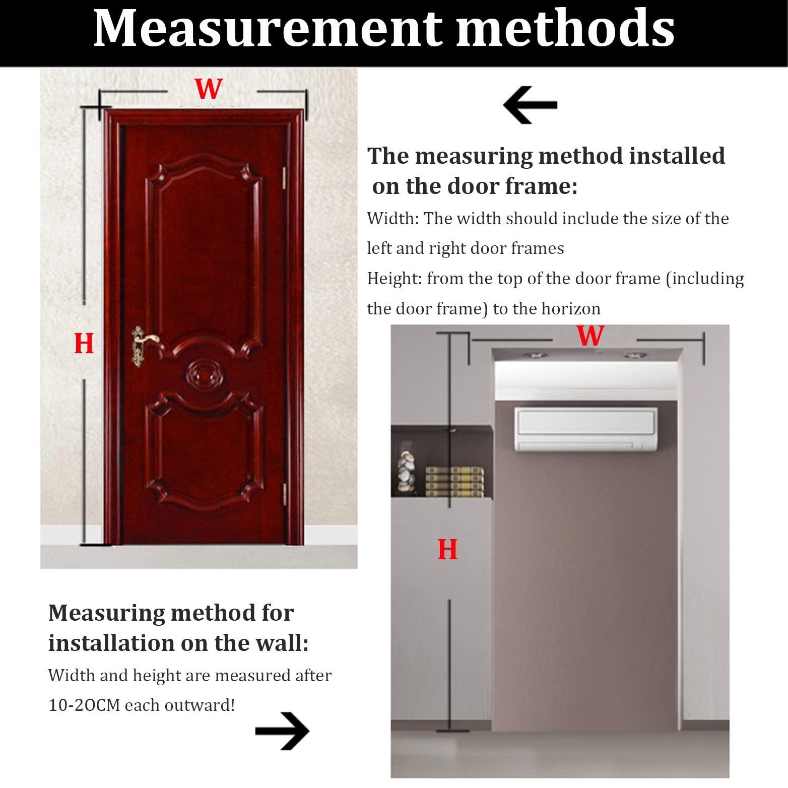 YYHJ YYHJ Sound Proof Curtains for Doorway,Blackout Noise Cancelling Window Drapes,Winter Thicken Cotton Door Panels,Soundproof Windproof Waterproof Blanket,for Home Bedroom Partition,Easy to Install