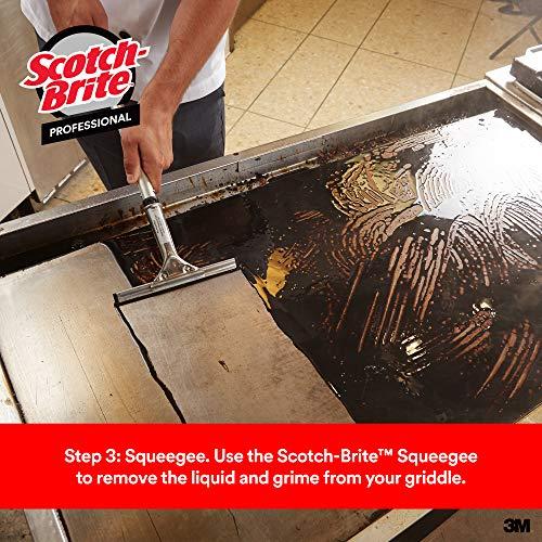Scotch-Brite 3M Scotch-Brit Quick Clean Griddle Cleaning System Starter Kit, 1/case