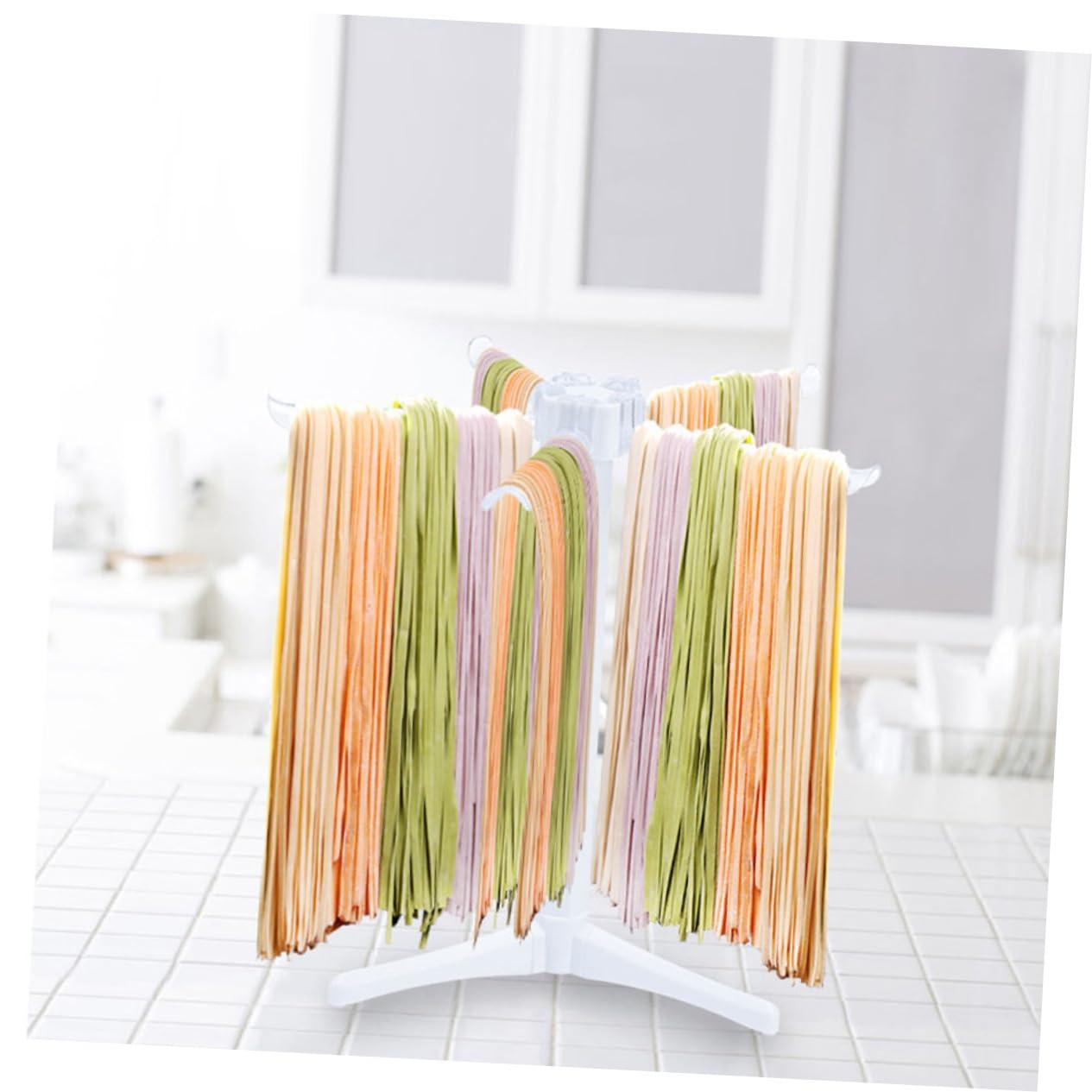 Cabilock Cabilock 2pcs Drying Rack for Food Noodle Collapsible Pasta Machine Kitchen Dish Rack Dish Drying Rack Dryer Rack Pasta Drying Rack Net Sink Drying Rack Dishes Hanger Cooker White