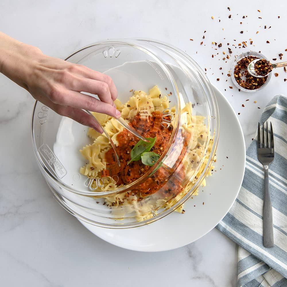 Panasonic Panasonic 1000W Commercial Microwave Oven With Nordic Ware Deluxe Plate Cover