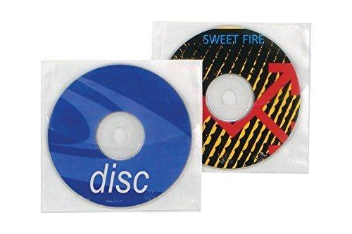 Univenture Univenture Modified Jewelpak CD/DVD Sleeve With Pocket - Measures 5.25\" x 5\"