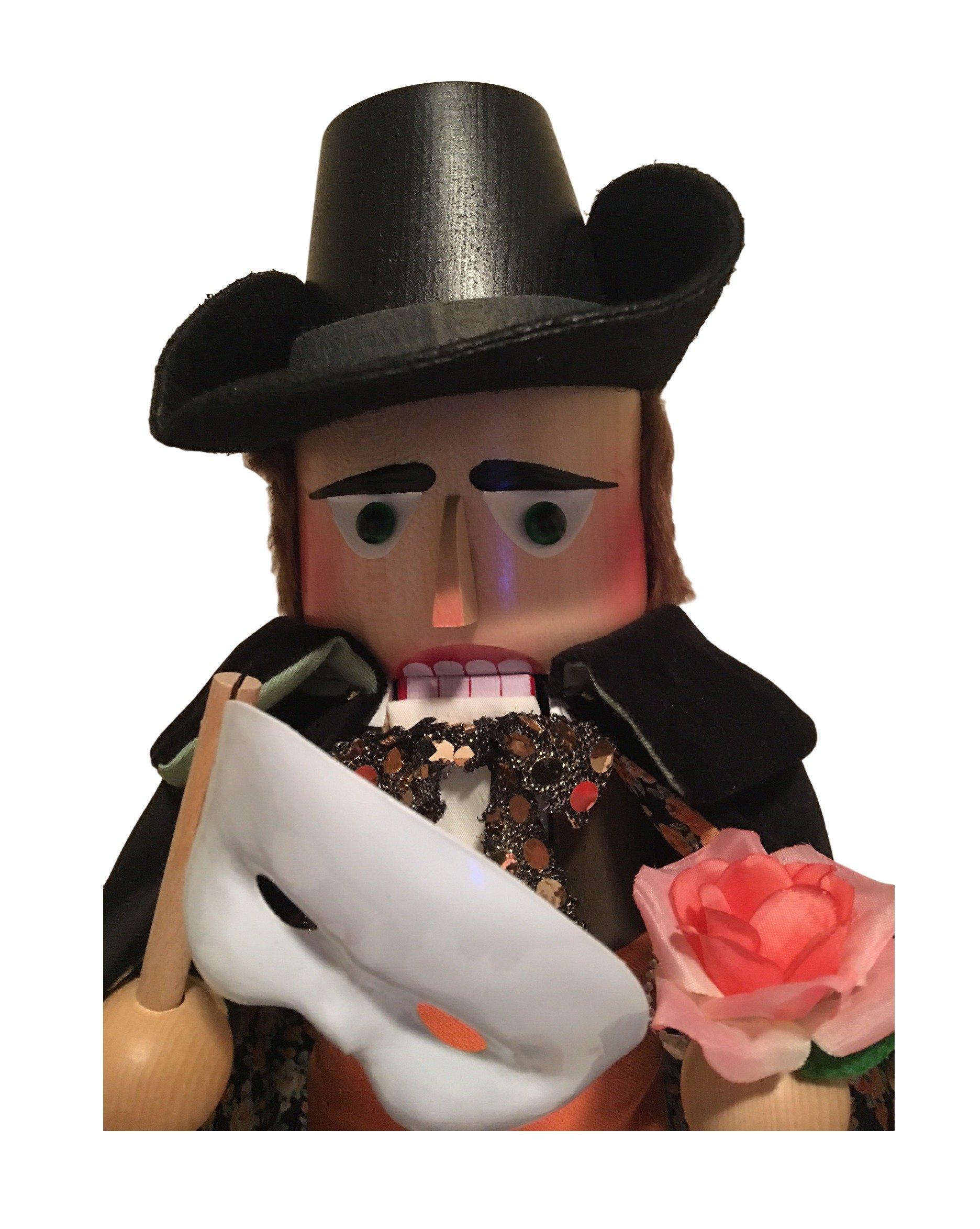 Steinbach Steinbach German 16\" Phantom of the Opera Holiday Nutcracker