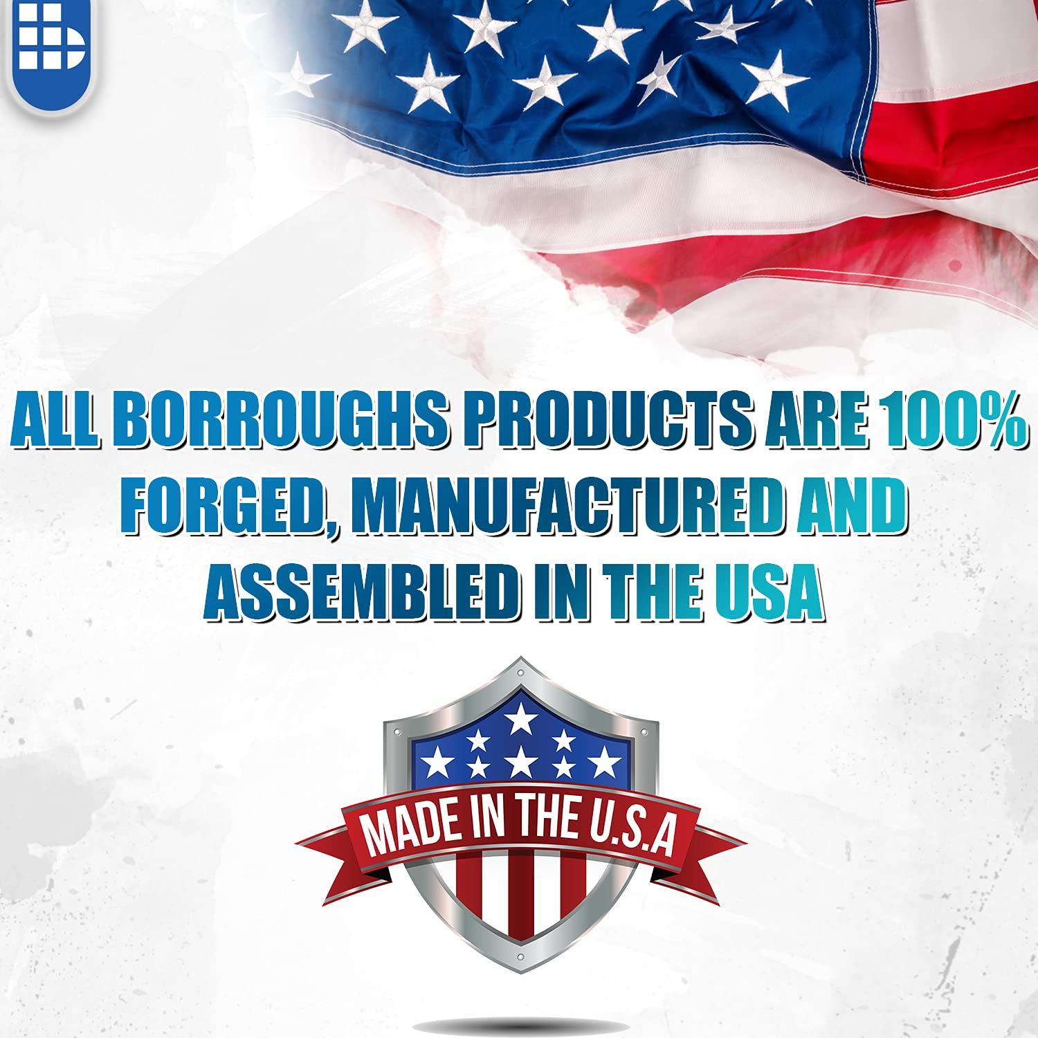 Borroughs Borroughs Boltless Rivet-Span 4-Level Shelving Unit, 14 Gauge Commercial Grade Steel, Industrial Gray, 72 in. H x 36 in. W x 12 in. D (Frame only)