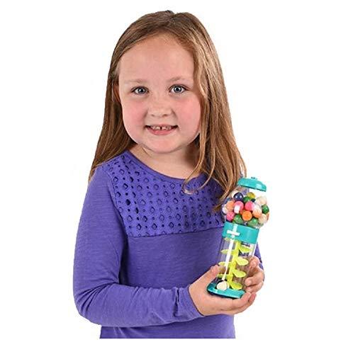 Zugar Land 7\" Spiral Galaxy Colorful GUMBALL MACHINE - Dubble Bubble Twirling Style Candy Gum Dispenser (Purple)
