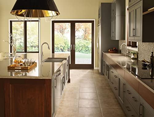 Moen Moen 7565EC Align Motionsense Two-Sensor Touchless One-Handle High Arc Modern Pulldown Kitchen Faucet with Reflex, Chrome