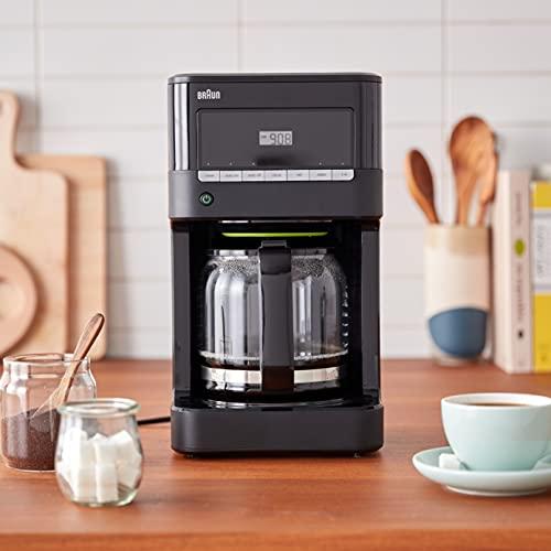 Braun Braun Brew Sense 12 cup Drip Coffee Maker, Black, KF7000BK