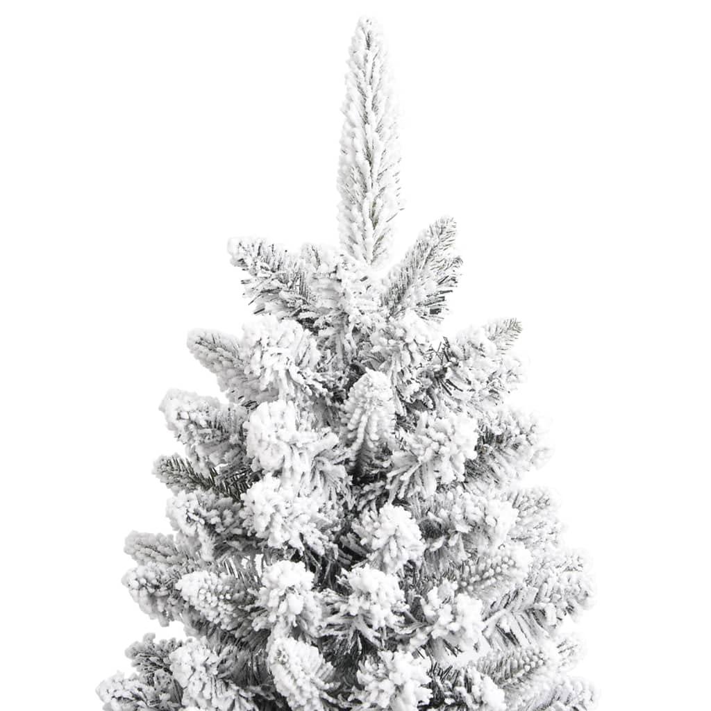 FUDUGEHMIOFWFJJ Christmas Tree,9ft Christmas Tree,9 Foot Christmas Tree pre lit,Artificial Christmas Tree with Flocked Snow 82.7" PVC&PEchristmas Tree 9ft,9ft prelit Christmas Tree,8ft Christmas Tree,