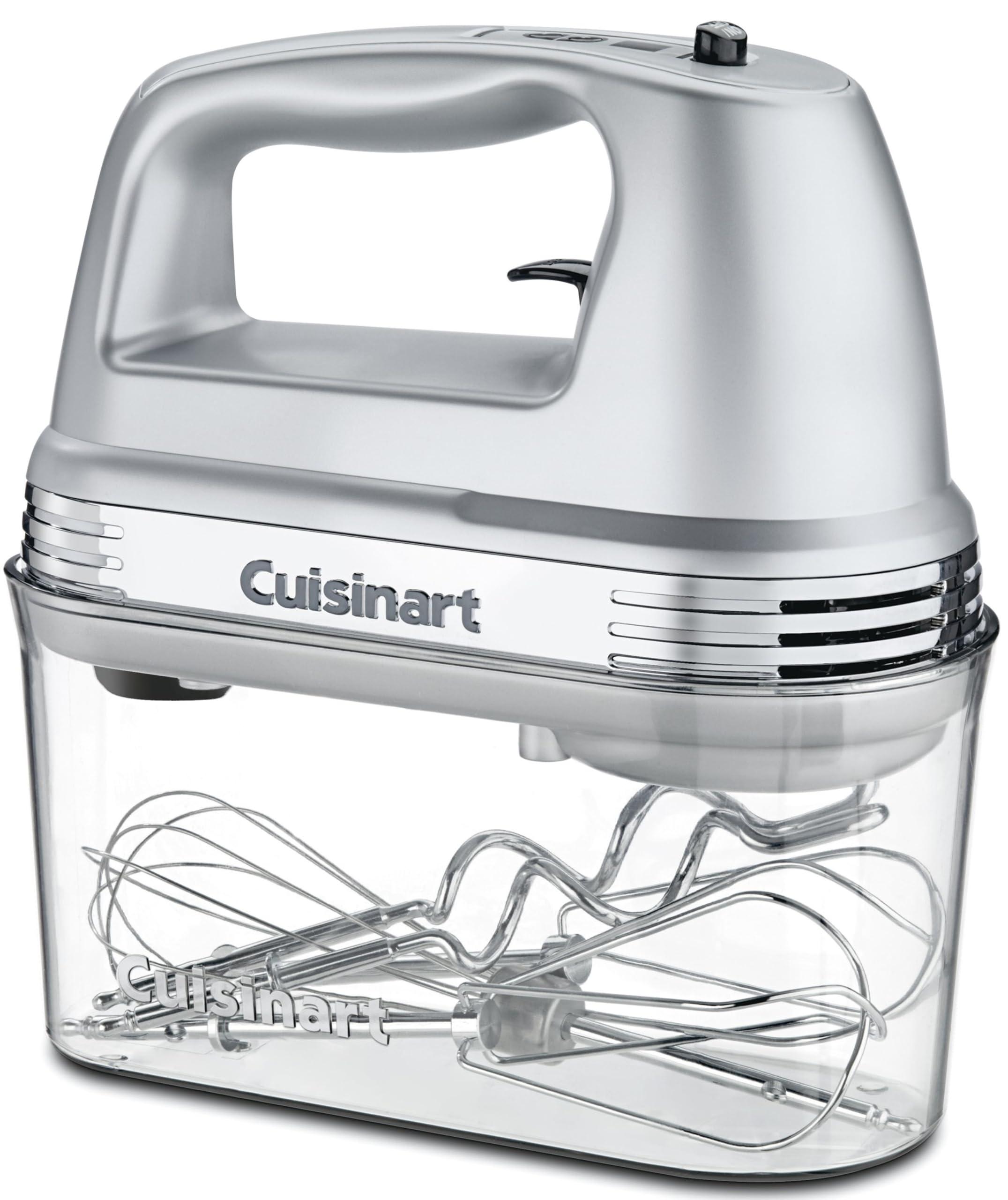 Cuisinart Cuisinart HM-90BCS Power Advantage Plus 9-Speed Handheld Mixer with Storage Case, Brushed Chrome