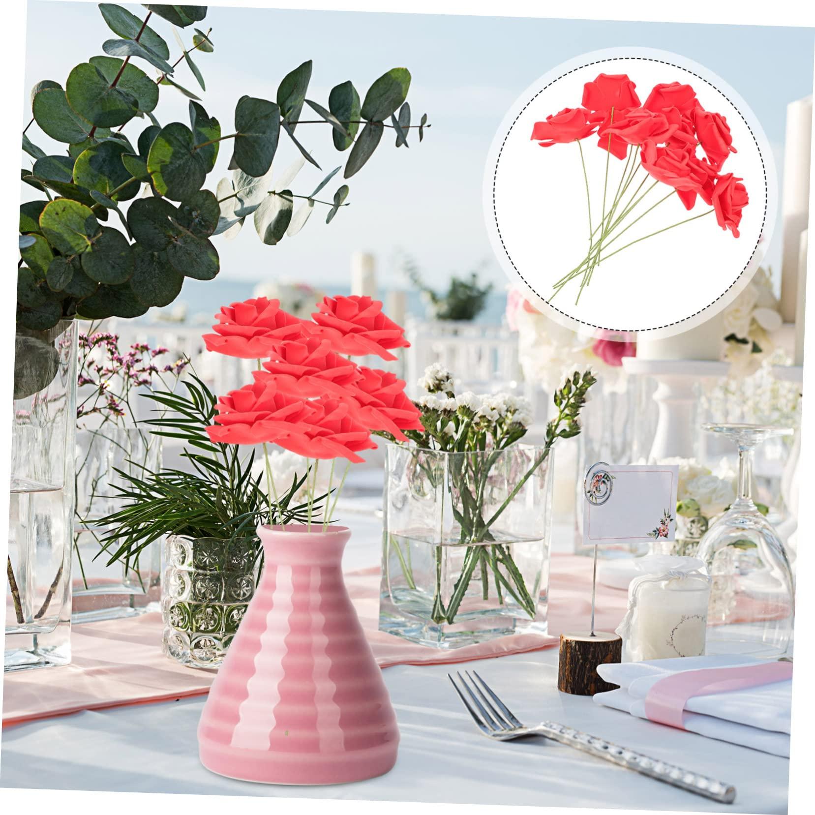 Velosso Velosso Top Split Cal-King Sheets Sets for Adjustable beds, Half Split Cal-King Sheet Sets for Adjustable beds 15\" deep Pocket, 28\" Split Top Sheets 1000 TC 100% Cotton (Half Split Fitted)- Red Solid