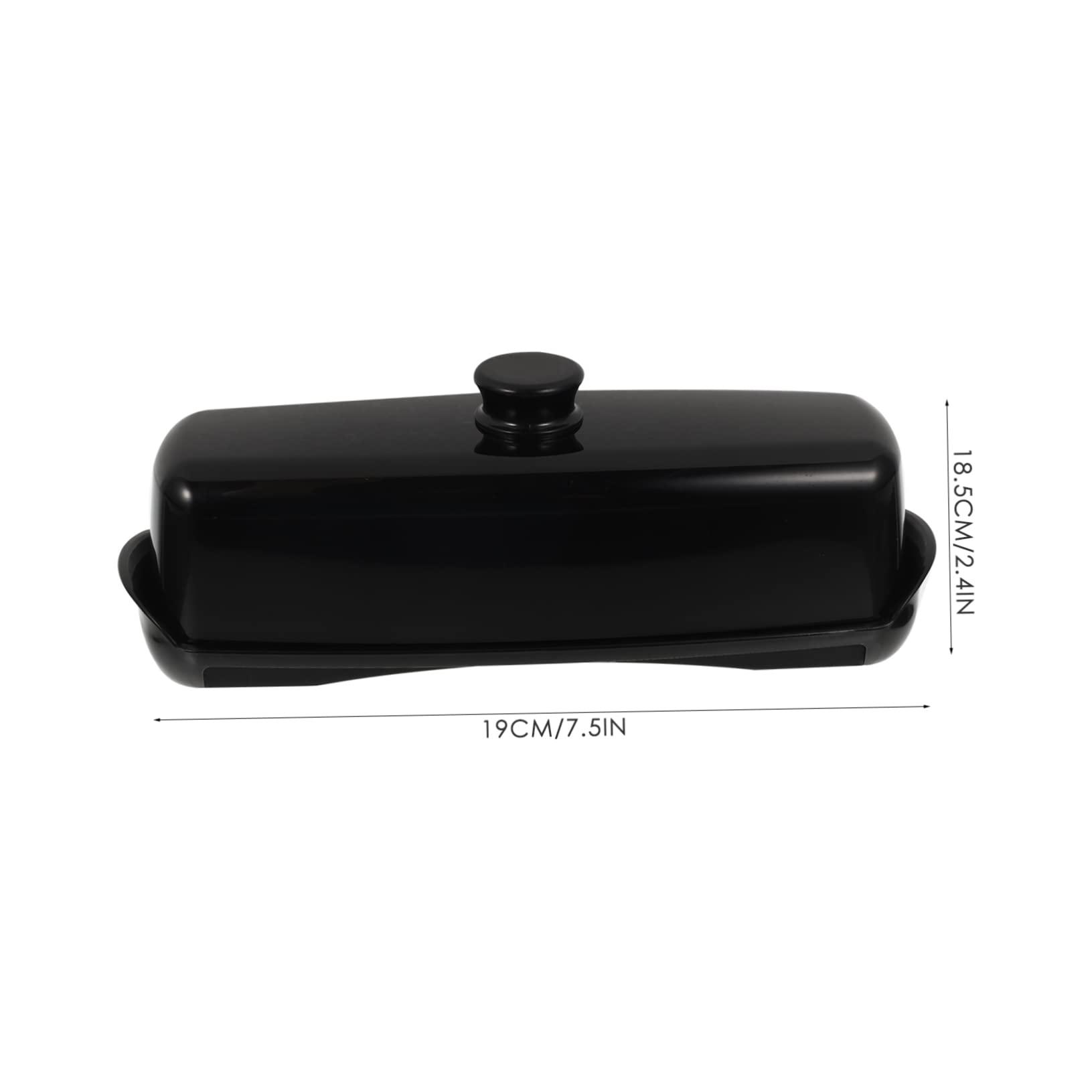 MUCKLILY MUCKLILY Butter Keeper Container with Cover Butter Storage Box for Fridge Ideal Cheese Box for Kitchen Butter Dish with Lid for Easy Storage and Organization