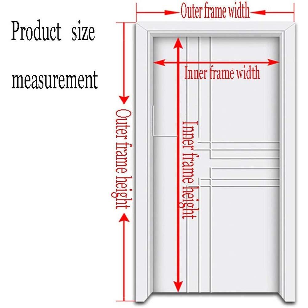 LSXIAO-Door Curtain Thermal Insulated Door Curtain Hot Curtain Thick Winter Curtains Waterproof Windproof Sound Insulation Effect Kitchen and Bathroom Partition Curtains, 44 Sizes Lsxiao