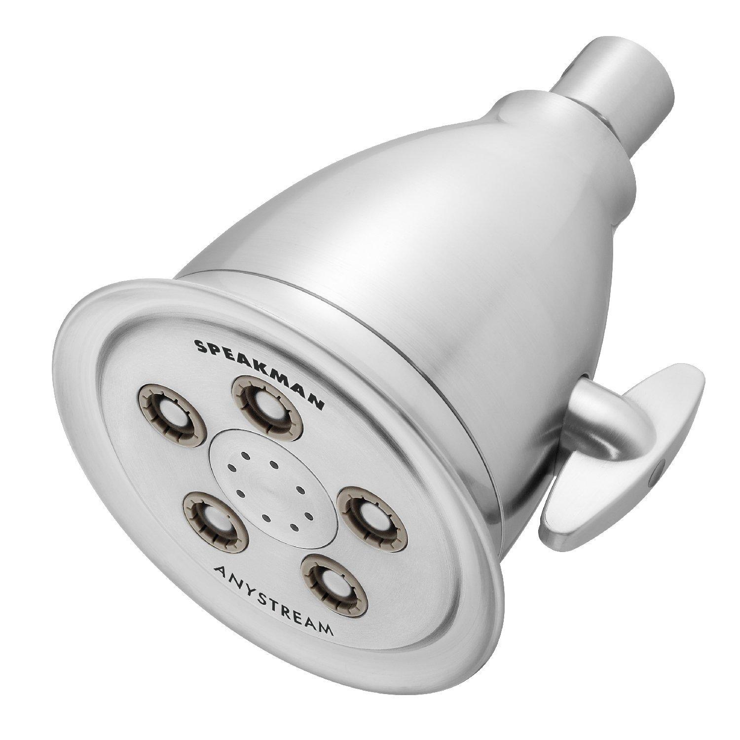 Speakman Speakman S-2005-HB-BC Hotel Anystream High Pressure 2.5 GPM Adjustable Shower Head, Brushed Chrome