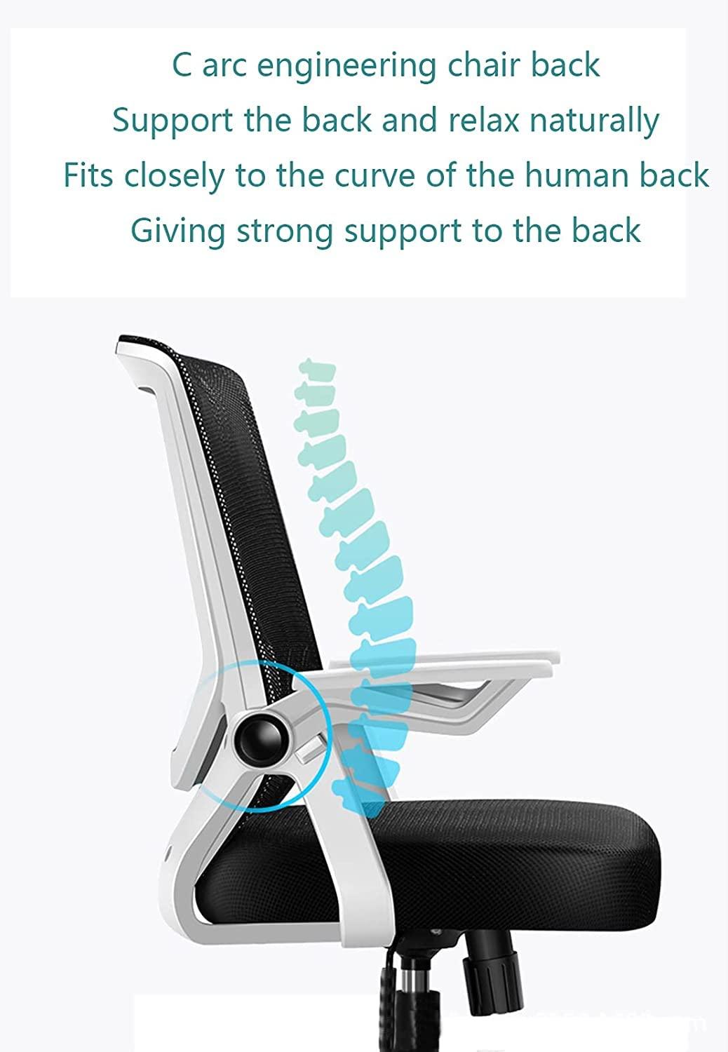 Luo Yi - CN Gaming chair , Office Chair Gaming Chair Desk Chair Mesh Office Chair High Back Executive Computer Desk Chair with Breathable Mesh for Office Study Meeting Room Computer Chair Home Office Desk Chairs