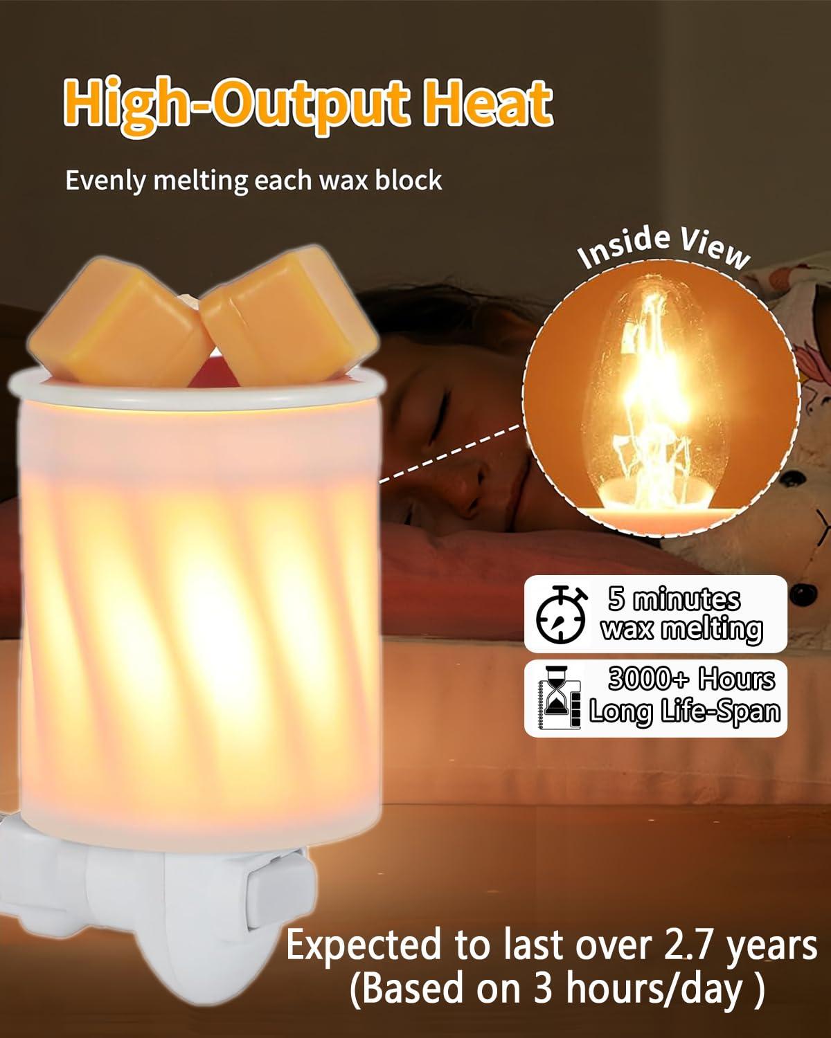 Snnalosses Snnalosses Wax Warmer Bulbs-15 Watt Bulbs for Scentsy Wax Warmer- C7 Replacement Bulbs for Plug in Wax Diffuser,Salt Lamp Bulbs for Himalayan Salt Lamp,Dimmable- Warm White,15 Packs