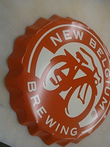 New Belgium Brewing Giant Bottle Cap Sign, Compatible with New Belgium Brewing