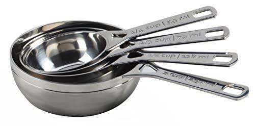 Le Creuset Le Creuset Stainless Steel Measuring Cups, Set of 4