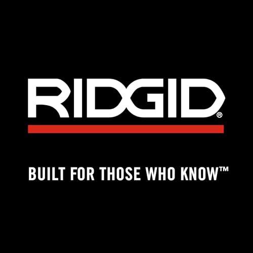 RIDGID RIDGID 31090 Aluminum Straight Pipe Wrench, 10\" Sturdy Plumbing Wrench with Self Cleaning Threads and Hook Jaws
