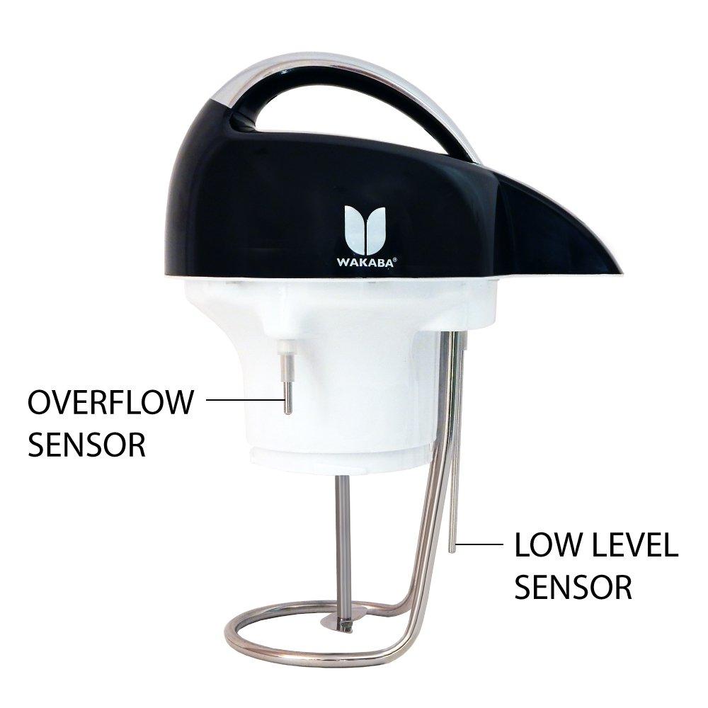 WAKABA WAKABA SM-1015 WAKABA 4th Generation Easy-Clean Automatic Soymilk & Juice Maker, Black/Gray