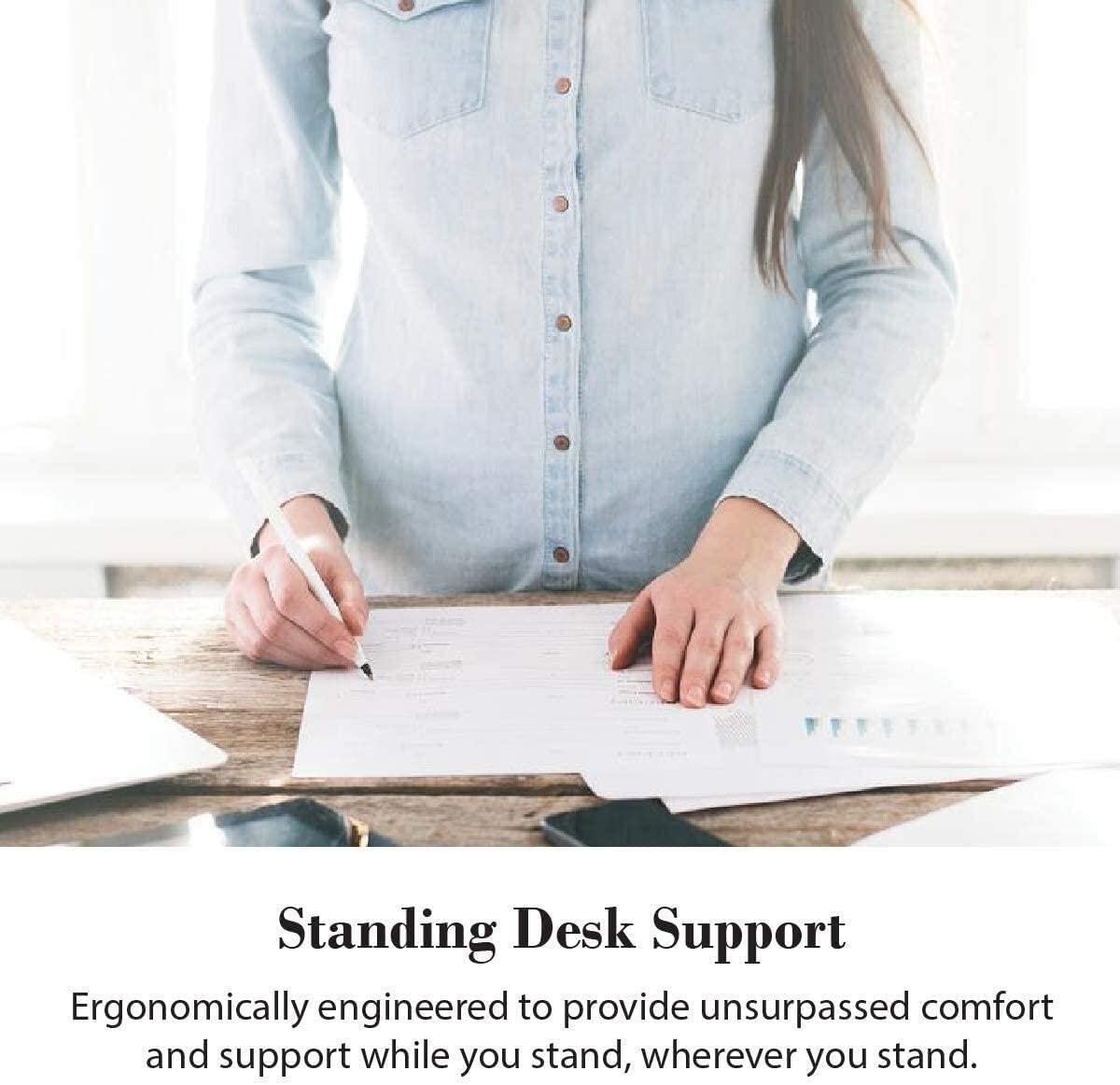 Wellness Mat WellnessMats Trellis Collection Anti-Fatigue Floor Mat, Gray, 36" x 24" x .75" Polyurethane Ergonomic Support Pad for Home, Kitchen, Garage, Office Standing Desk Water Resistant